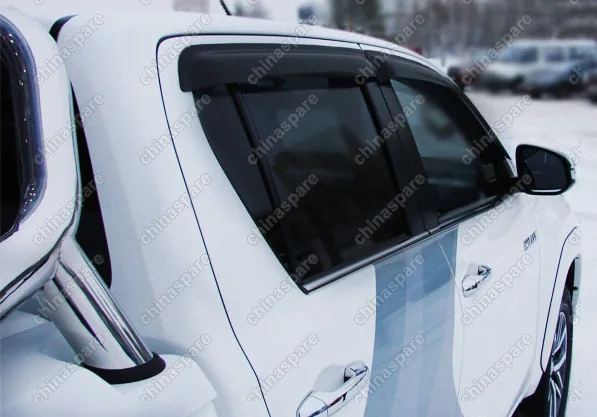 NLDSTOHIL1532 Дефлекторы окон 4 door TOYOTA Hilux Double Cab 2015-