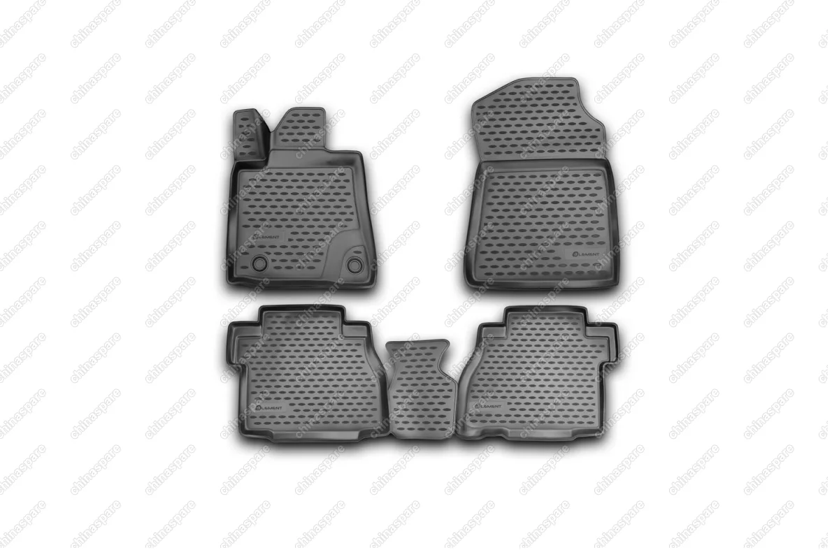 NLC3D4858210 Коврики 3D в салон TOYOTA Tundra Double Cab/Crew MAX, 2007-2013 (USA) (полиуретан)
