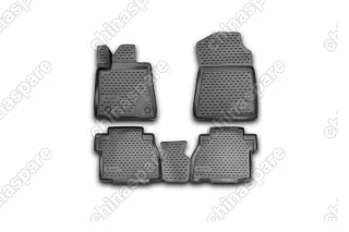 NLC3D4858210 Коврики 3D в салон TOYOTA Tundra Double Cab/Crew MAX, 2007-2013 (USA) (полиуретан)