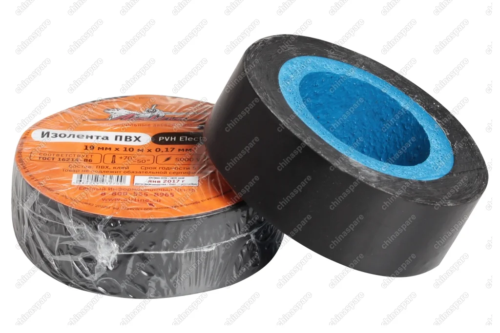 AIT-P-11 Изолента ПВХ, черная, 19 мм, 10 м