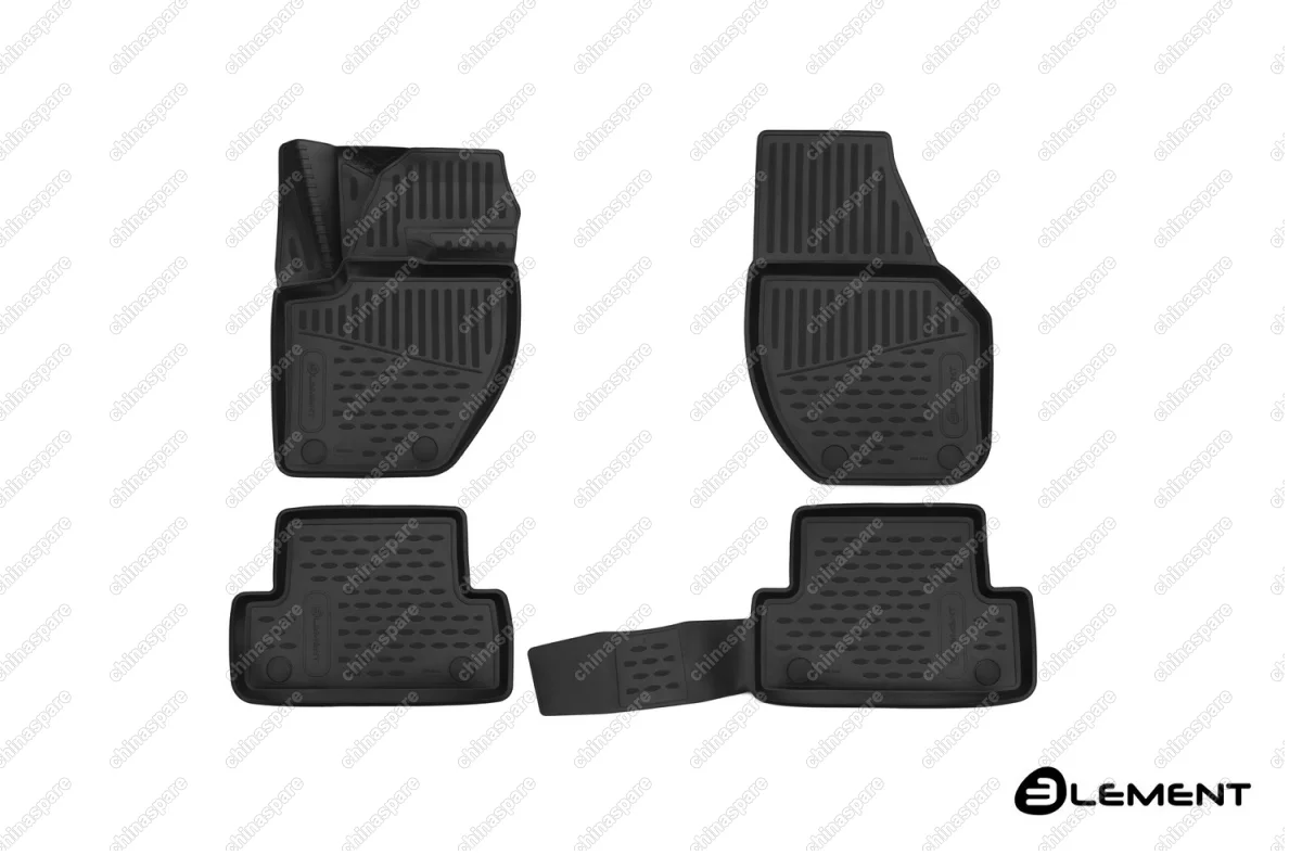 ELEMENT3D5014210k Коврики 3D в салон VOLVO V40, 2016->, Hatchback, Facelifted, (Европа), 4 шт. (полиуретан)