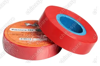 AIT-P-19 Изолента ПВХ, красная, 19 мм, 20 м