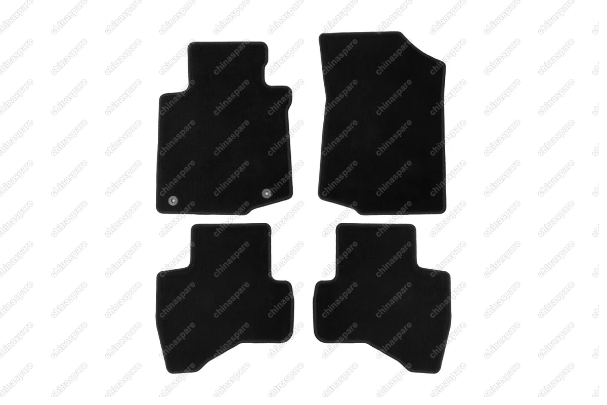 KLEVER01380701200k Коврики в салон Klever Econom PEUGEOT 107 3D, 5D 2005->, хб., 4 шт. (текстиль)