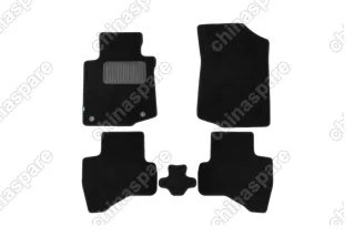 KLEVER03380722110kh Коврики в салон Klever Premium PEUGEOT 107 3D, 5D 2005->, хб., 5 шт. (текстиль)