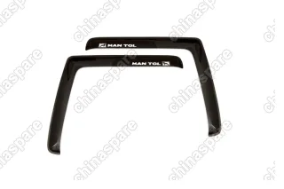 REINWV853 Дефлектор окон 2 шт. MAN TGL, накладной, скотч 3М, дымчатый