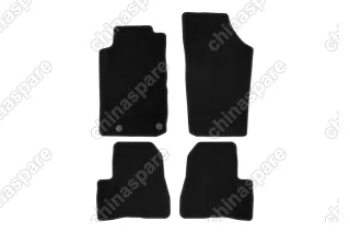 KLEVER01380101200k Коврики в салон Klever Econom PEUGEOT 206 1998->, сед., хб., 4 шт. (текстиль)