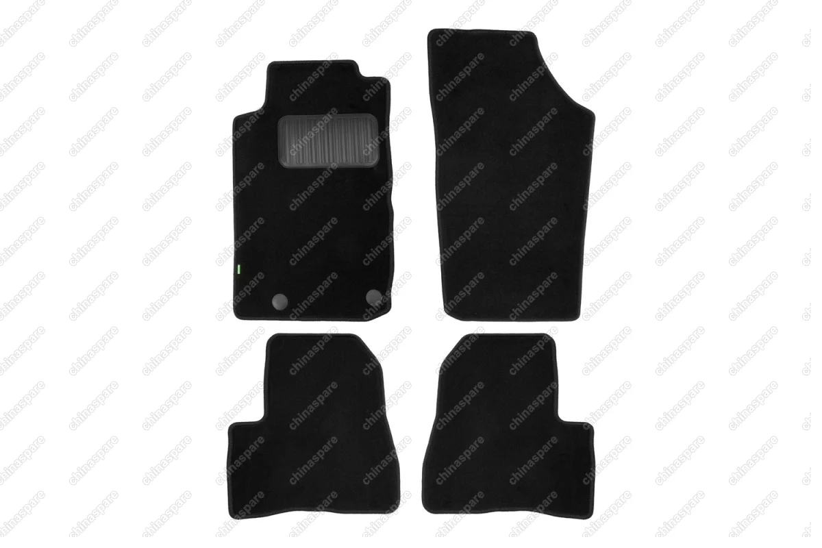 KLEVER02380101210kh Коврики в салон Klever Standard PEUGEOT 206 1998->, сед., хб., 4 шт. (текстиль)