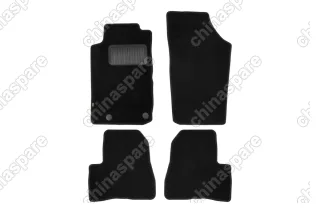 KLEVER02380101210kh Коврики в салон Klever Standard PEUGEOT 206 1998->, сед., хб., 4 шт. (текстиль)