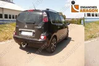 ТСУ для PEUGEOT 208 3D/5D 2012-/PEUGEOT 207 3D/5D 2006-/CITROEN C3 Picasso 2009-/CITROEN C3 B618 2017-, тип шара: F