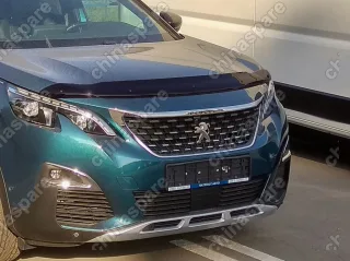 NLDSPE30081612 Дефлектор капота для Peugeot 3008, 2016-, Peugeot 5008, 2017-, темный