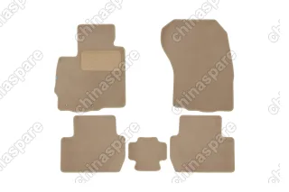 Коврики в салон Klever Premium PEUGEOT 4007 2007-2012, кросс., 5 шт. (текстиль, бежевые)