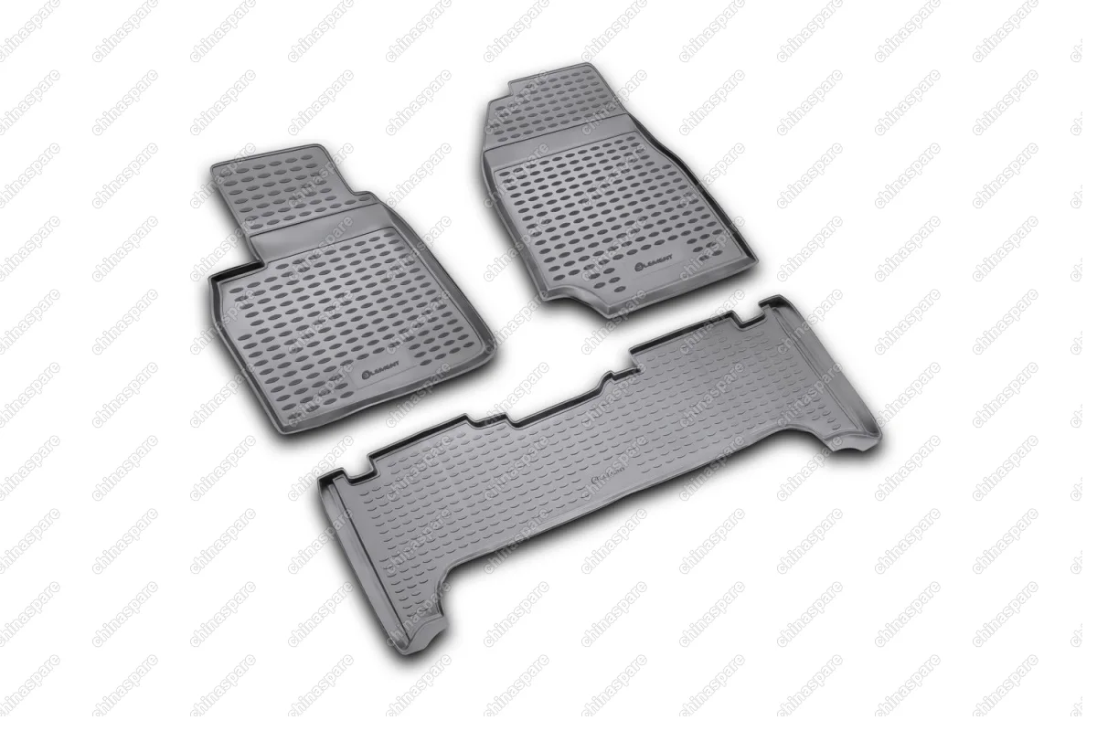 NLC4806210k Коврики в салон TOYOTA Land Cruiser 100 1998-2007, 3 шт. (полиуретан)