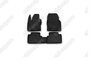 s00020 Коврики в салон FORD Grand C-Max 11/2010->, 5 шт. (полиуретан)