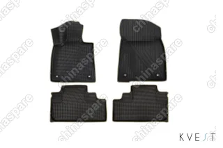 KVESTLEX00001K2 Коврики KVEST 3D в салон LEXUS RX, 2015->, 4 шт. (полистар, черный, бежевый)