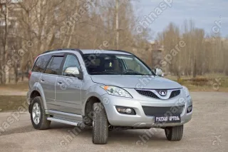 Зимняя заглушка решетки переднего бампера Русская Артель Great Wall Hover H5 2011-2016