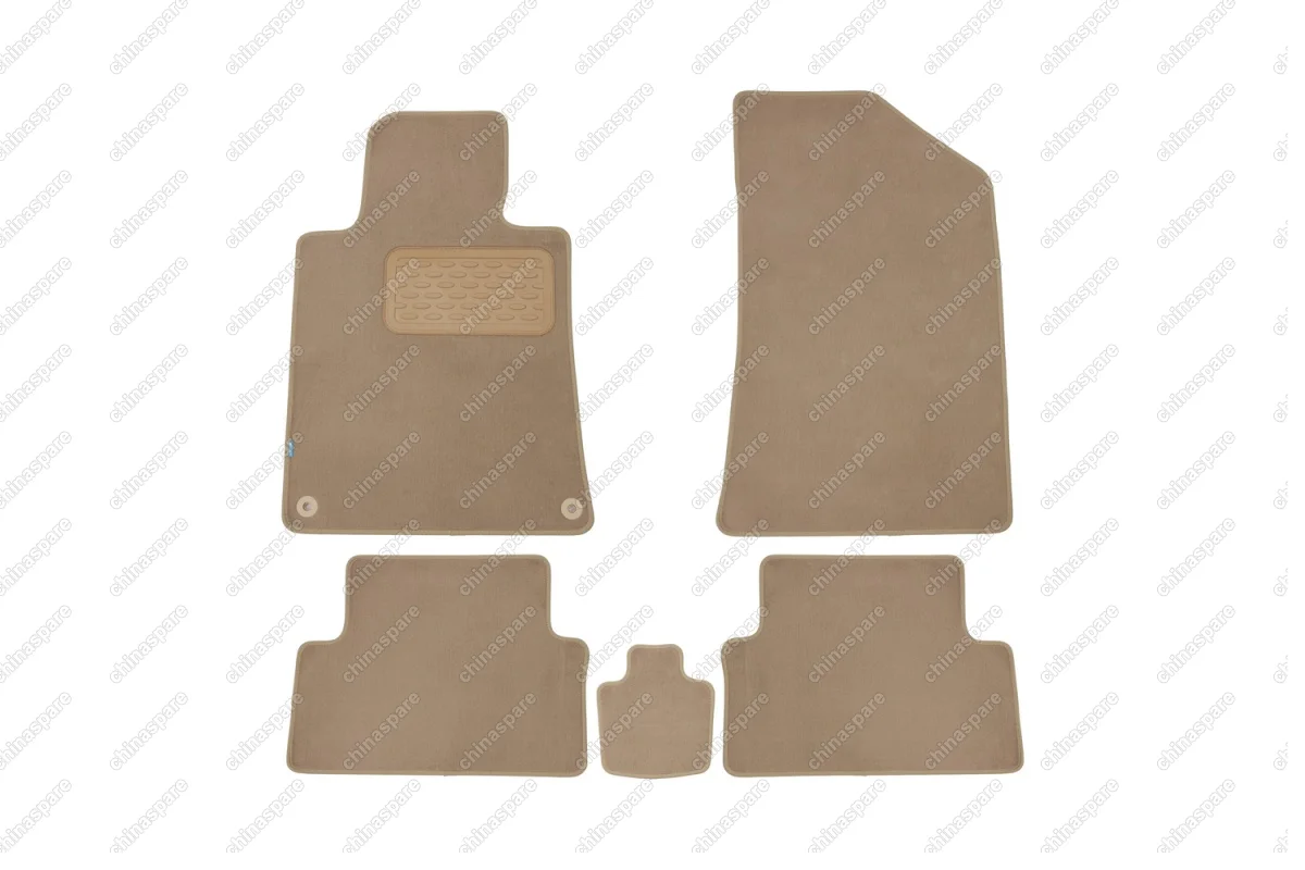 KLEVER04382022112kh Коврики в салон Klever Premium PEUGEOT 508 АКПП 2011->, сед., 5 шт. (текстиль, бежевые)