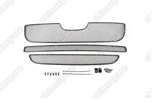 1410114151 Сетка на бампер внешняя для PEUGEOT Boxer 2007-2014, 3 шт., черн., 15 мм