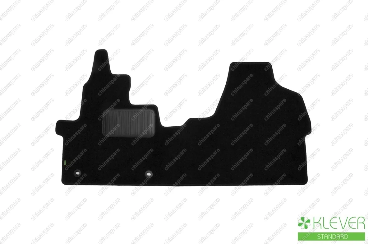 KLEVER02382601210kh Коврики в салон Klever Standard PEUGEOT Expert 2017->, фургон, 1 шт. (текстиль)