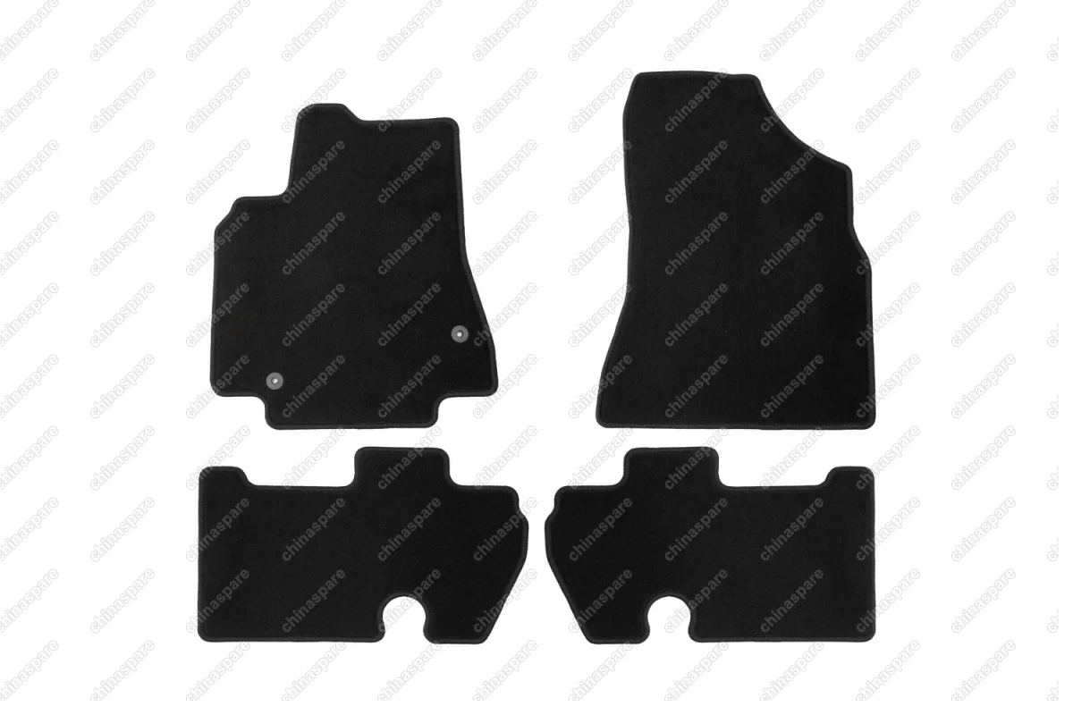 KLEVER01380901200k Коврики в салон Klever Econom PEUGEOT Partner Tepee VP 2008->, мв., 4 шт. (текстиль)