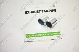 Насадка на глушитель (1.4TSI/1.6TDI/2.0TDI) Skoda Volkswagen Tiguan 2 Audi A5 A4 DIA60