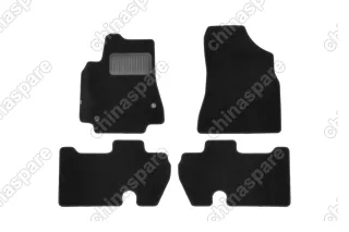 KLEVER03380922110kh Коврики в салон Klever Premium PEUGEOT Partner Tepee VP 2008->, мв., 4 шт. (текстиль)