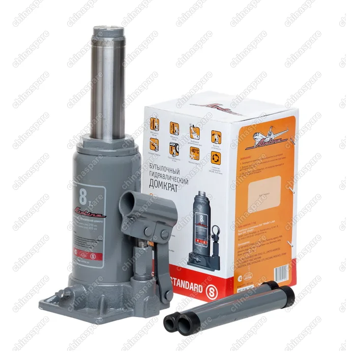 AJ-B-08S Бутылочный гидравлический домкрат 8 тонн