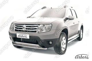 AFZDARD05 Защита переднего бампера d42 Arbori нерж. сталь для RENAULT Duster 2010-2015