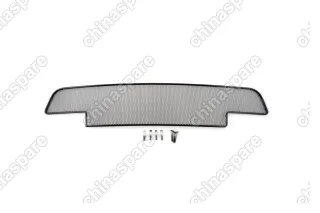 1430410101 Сетка на бампер внешняя для RENAULT Duster 2010-2015, черн., 10 мм, для автомобилей с дневными ход.огнями