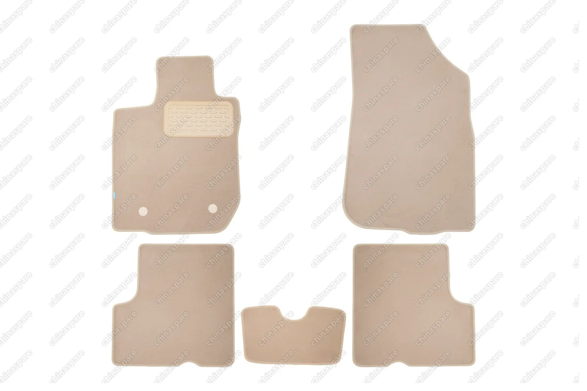 KLEVER04413022112kh Коврики в салон Klever Premium RENAULT Duster 2WD 2011-2015, кросс., 5 шт. (текстиль, бежевые)