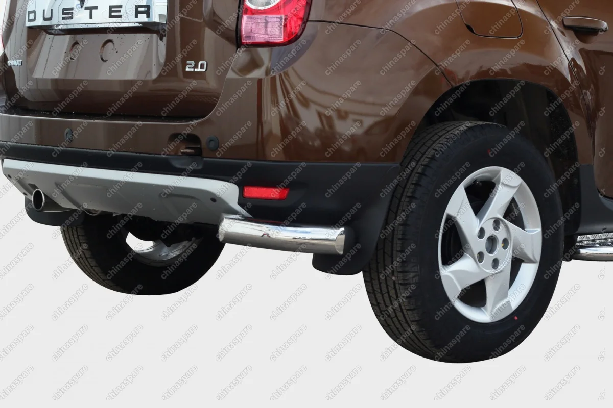 RDUS761448 Защита задняя уголки d76,Renault Duster 2012-> (только 4X4 )