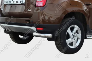 RDUS761448 Защита задняя уголки d76,Renault Duster 2012-> (только 4X4 )