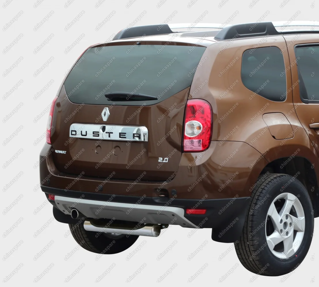 RDUS771451 Защита задняя ступень d76,Renault Duster 2012- (только 4X4 ), RDUS.77.1451