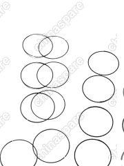 Кольца поршневые (Комплект) Geely Emgrand X7 2,0T