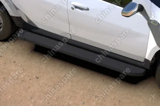 AFZDAALRD1501 Комплект алюминиевых порогов Arbori Optima Black 1800 для RENAULT Duster 2015-нв