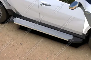 AFZDAALRD1502 Комплект алюминиевых порогов Arbori Optima Silver 1800 для RENAULT Duster 2015-нв