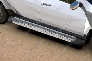 AFZDAALRD1505 Комплект алюминиевых порогов Arbori Standart Silver 1800 для RENAULT Duster 2015-нв