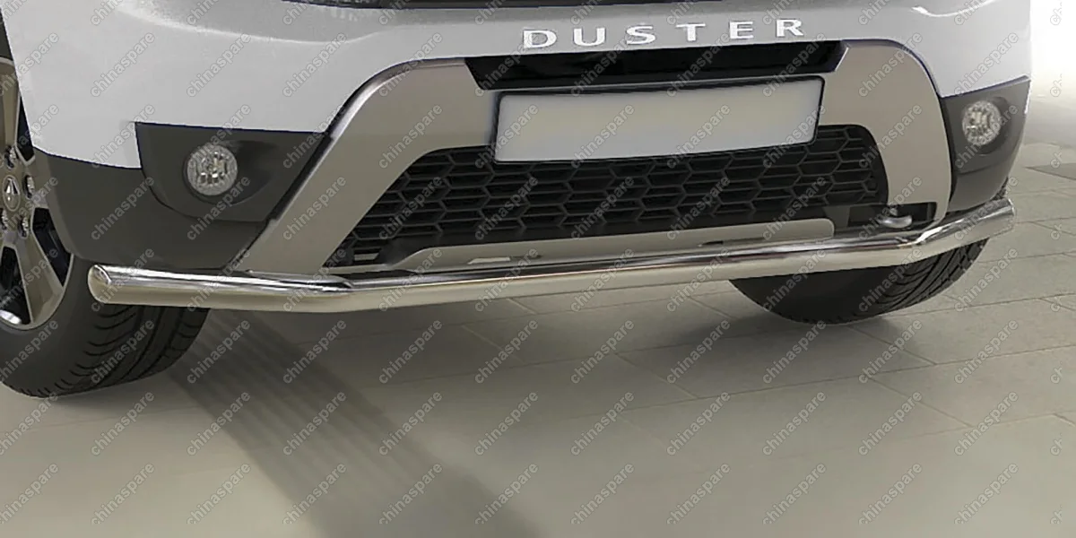 AFZDARD1503 Защита переднего d57 бампера Arbori нерж. сталь для RENAULT Duster 2015-нв