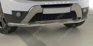 AFZDARD1503 Защита переднего d57 бампера Arbori нерж. сталь для RENAULT Duster 2015-нв