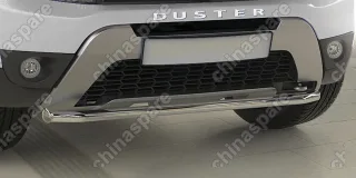 AFZDARD1505 Защита переднего бампера d42 Arbori нерж. сталь для RENAULT Duster 2015-нв