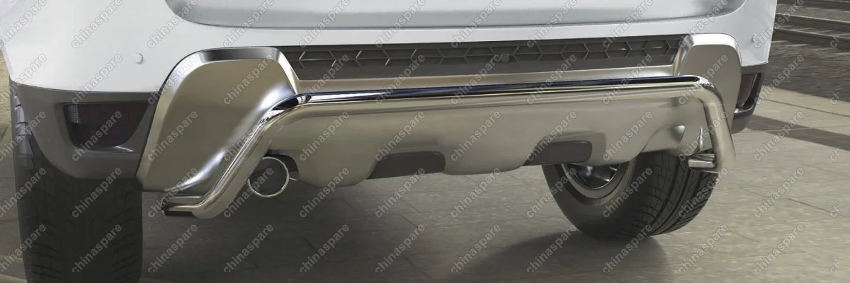 AFZDARD1508 Защита заднего бампера d57 "скоба" Arbori нерж. сталь для RENAULT Duster 2015-нв