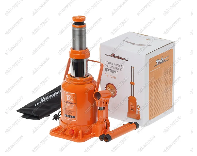 AJ-TB-12 Домкрат бутылочный телескопический 12 тонн