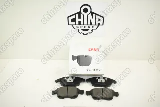 Колодки тормозные передние LYNXauto Citroen Berlingo 1.6-1.6D 08-, C4 1.6-1.6D 09- / Peugeot 5008