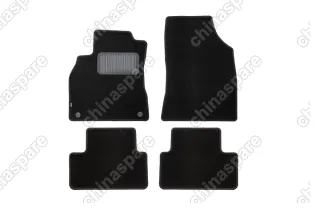 KLEVER02411901210kh Коврики в салон Klever Standard RENAULT Fluence 2010->, сед., 4 шт. (текстиль)