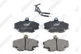 Колодки тормозные передние LYNXauto (Комплект) Renault Clio I-II (LUC) 1.2-1.9 -05, Logan 04-, Megan Scenic, Classic 96-