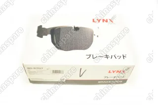 Колодки тормозные передние LYNXauto (Комплект) Nissan Tiida (JP) 07-, Bluebird Sylphy 05-, March 02-, Cube 02-, Note 05-