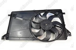 Вентилятор радиатора Ford Focus II (05-) 1.4i/1.6i с кожухом с модулем
