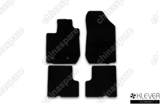 KLEVER01413401200k Коврики в салон Klever Econom RENAULT Kaptur, 2016->, кросс., 4 шт. (текстиль)