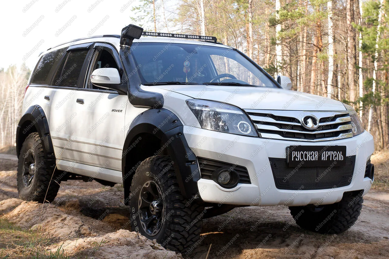 Защитная сетка решетки переднего бампера Great Wall Hover H3 2010-2013