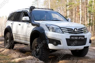 Защитная сетка решетки переднего бампера Great Wall Hover H3 2010-2013