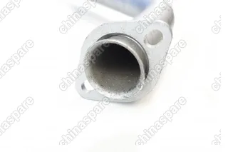 Труба промежуточная глушителя Ижорский глушитель Great Wall Safe F1 (Нового образца) (Полукруглый флянец)